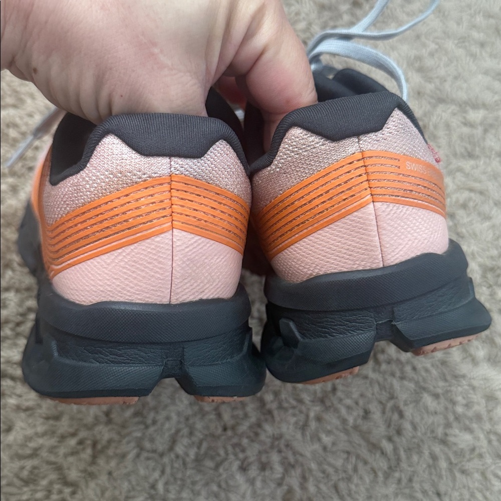 On Cloudgo Women Rose/Magnet Colorway Swiss Running Shoes Size 7.5 - Picture 6 of 11